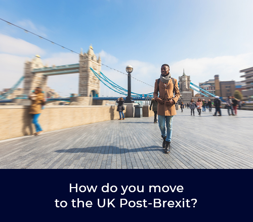 moving to the UK after Brexit, London and Tower Bridge